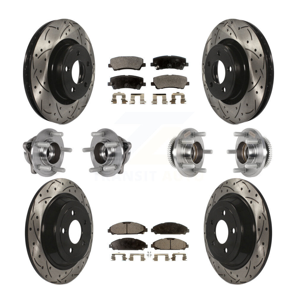 Transit Auto KBB-125721 Wheel Bearing and Hub Assembly for 2015-2017 Ford Mustang - Front and Rear product image