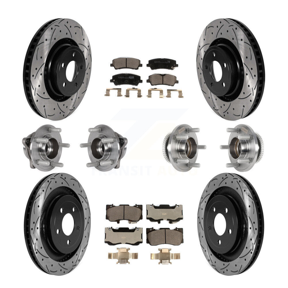 Transit Auto KBB-125722 Wheel Bearing and Hub Assembly for 2015-2019 Ford Mustang - Front and Rear product image