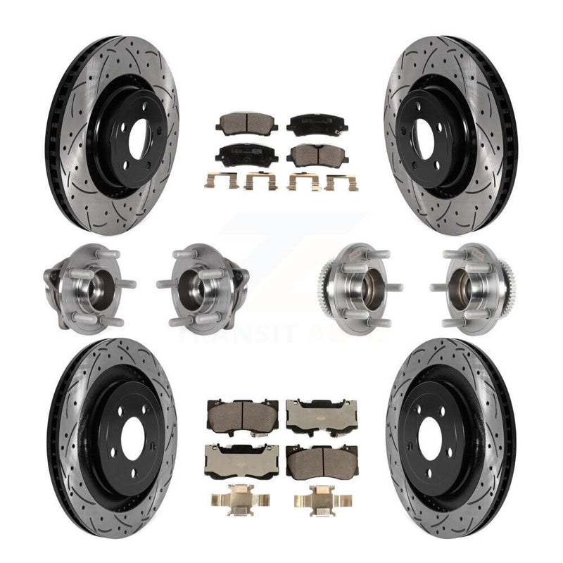 Transit Auto KBB-125722 Wheel Bearing and Hub Assembly for 2015-2019 Ford Mustang - Front and Rear product image