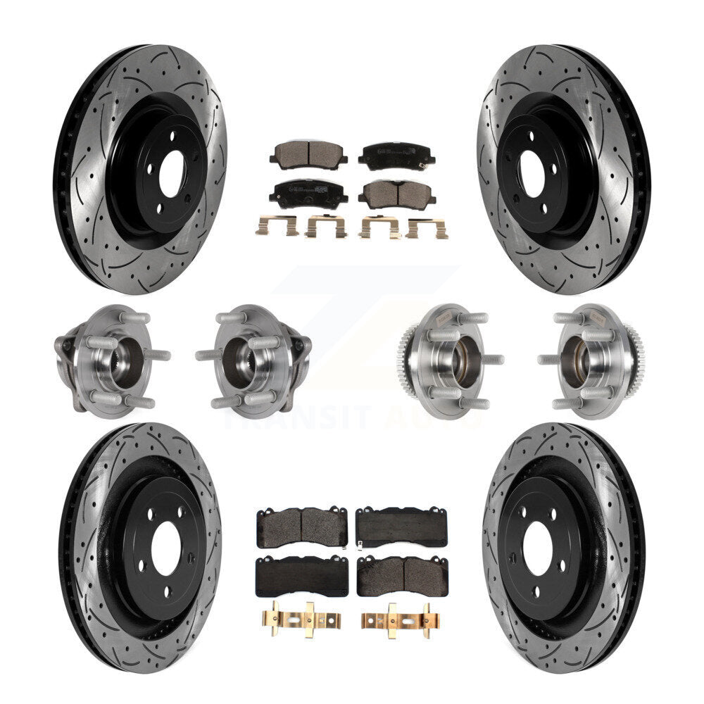 Transit Auto KBB-125723 Wheel Bearing and Hub Assembly for 2015-2018 Ford Mustang - Front and Rear product image