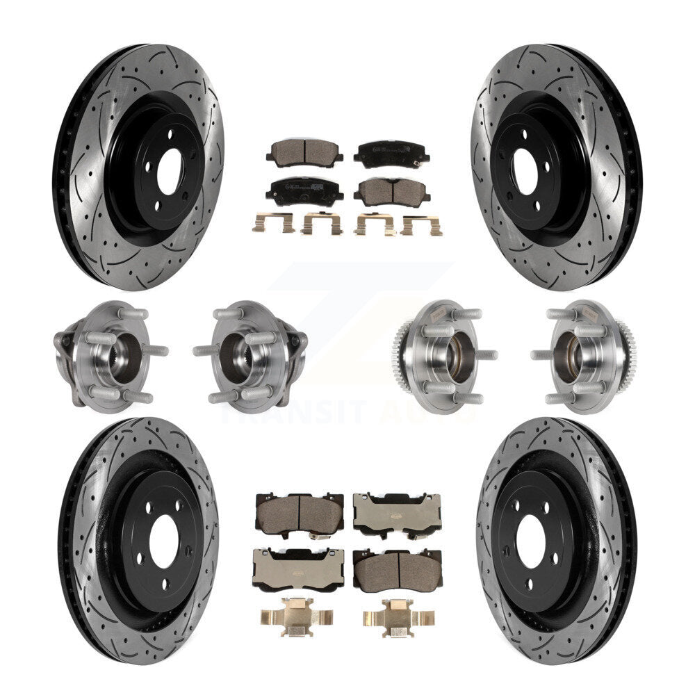 Transit Auto KBB-125724 Wheel Bearing and Hub Assembly for 2020 Ford Mustang - Front and Rear product image