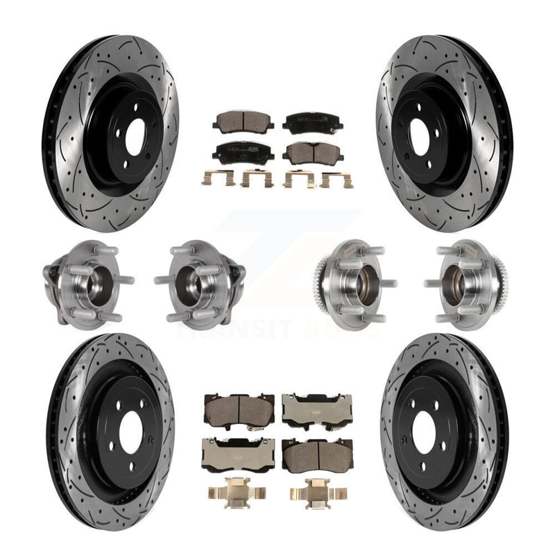 Transit Auto KBB-125724 Wheel Bearing and Hub Assembly for 2020 Ford Mustang - Front and Rear product image