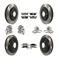 Transit Auto KBB-125737 Wheel Bearing and Hub Assembly for 2007-2009 Lincoln Navigator, Ford Expedition - Front and Rear product image
