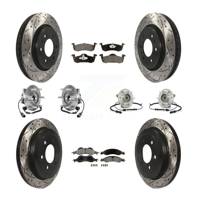 Transit Auto KBB-125737 Wheel Bearing and Hub Assembly for 2007-2009 Lincoln Navigator, Ford Expedition - Front and Rear product image