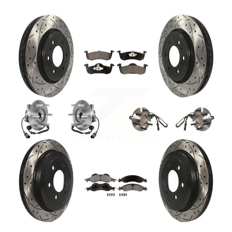 Transit Auto KBB-125738 Wheel Bearing and Hub Assembly for 2007-2009 Ford Expedition, Lincoln Navigator - Front and Rear product image