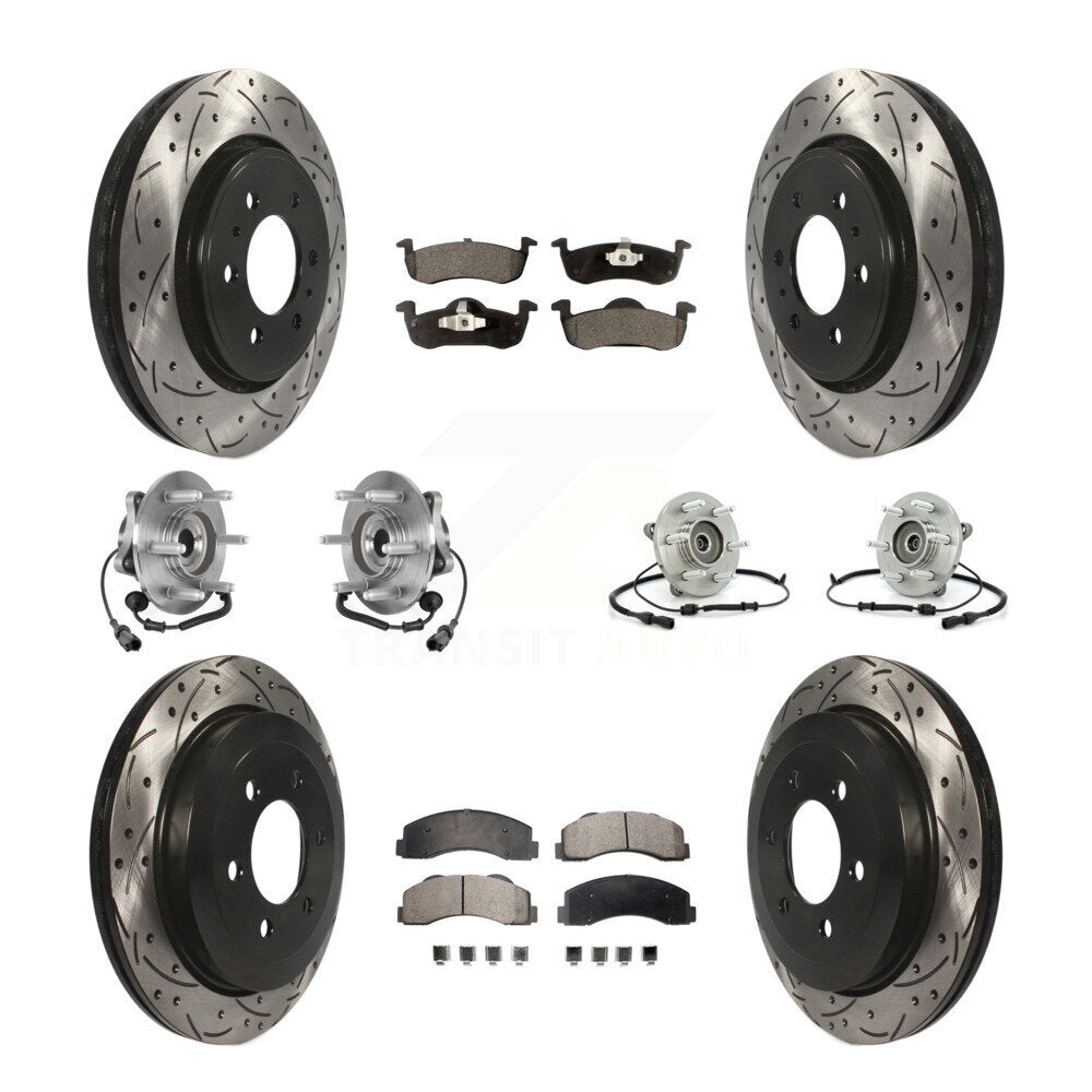 Transit Auto KBB-125739 Wheel Bearing and Hub Assembly for 2010 Ford Expedition, Lincoln Navigator - Front and Rear product image