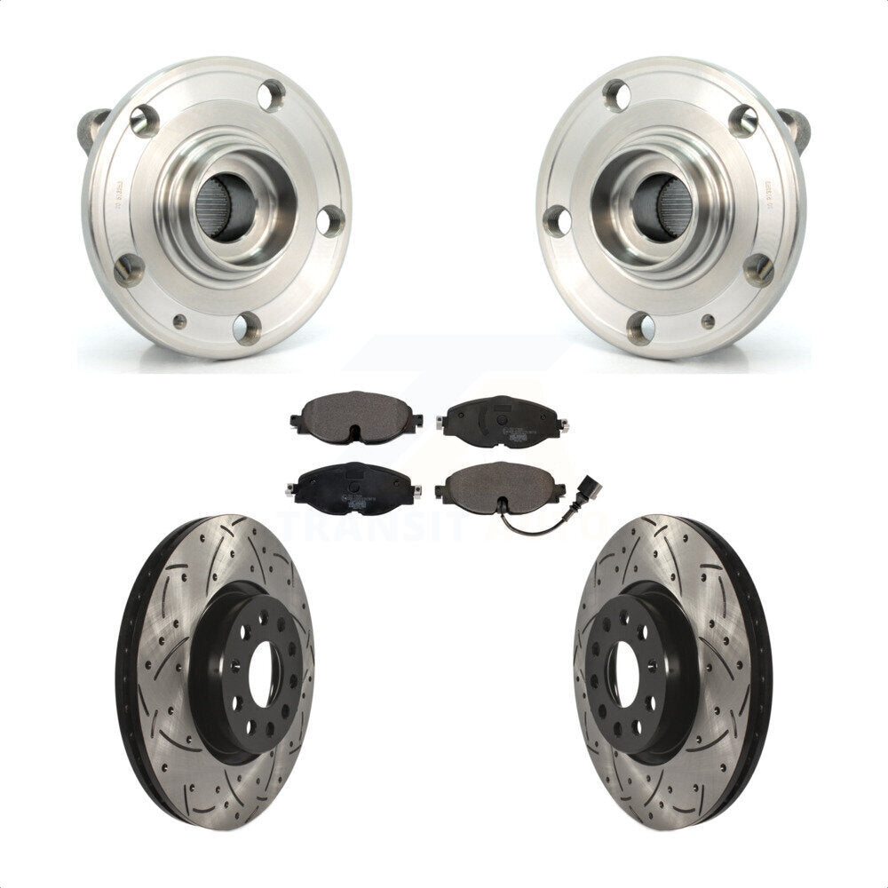 Transit Auto KBB-125746 Wheel Bearing and Hub Assembly for 2021-2022 Volkswagen Passat - Front product image