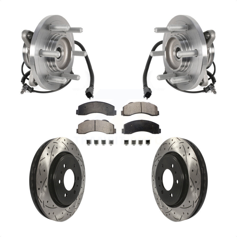 Transit Auto KBB-125747 Wheel Bearing and Hub Assembly for 2015-2017 Ford Expedition, Lincoln Navigator - Front product image