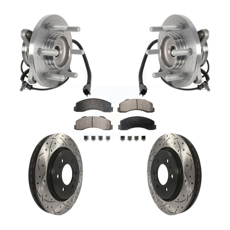 Transit Auto KBB-125747 Wheel Bearing and Hub Assembly for 2015-2017 Ford Expedition, Lincoln Navigator - Front product image