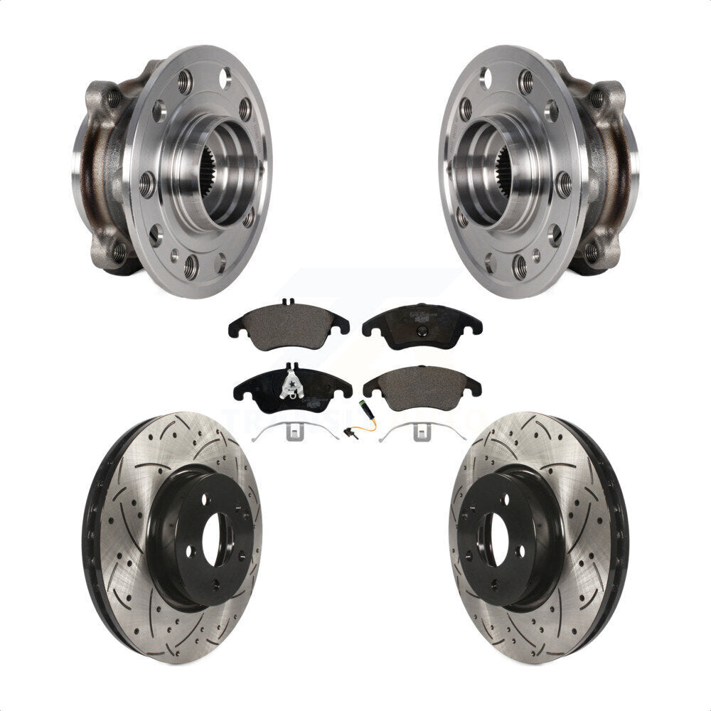 Transit Auto KBB-125750 Wheel Bearing and Hub Assembly for 2017 Mercedes-Benz E400 - Front product image