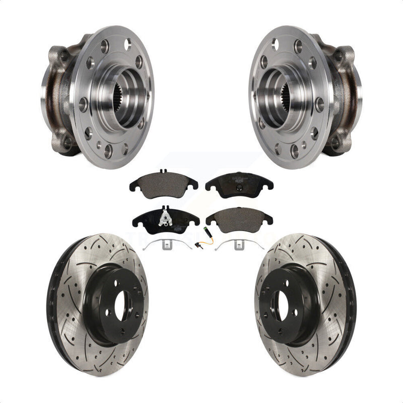 Transit Auto KBB-125750 Wheel Bearing and Hub Assembly for 2017 Mercedes-Benz E400 - Front product image