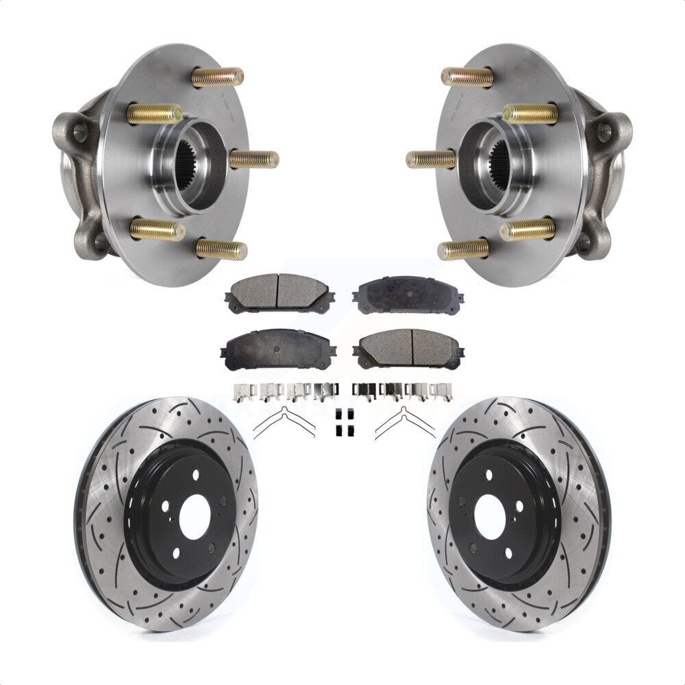 Transit Auto KBB-125752 Wheel Bearing and Hub Assembly for 2016-2022 Lexus RX350, Lexus RX350L, Lexus RX450hL & more - Front product image