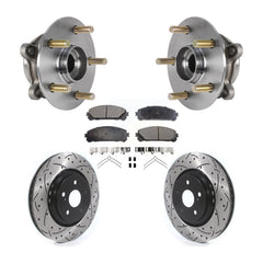 Transit Auto KBB-125752 Wheel Bearing and Hub Assembly for 2016-2022 Lexus RX350, Lexus RX350L, Lexus RX450hL & more - Front product image