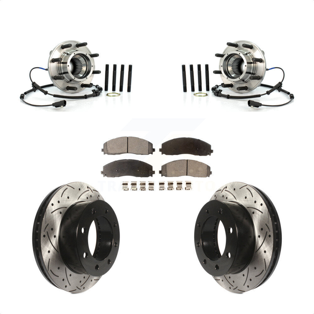 Transit Auto KBB-125758 Wheel Bearing and Hub Assembly for 2013 Ford F-250 Super Duty - Front product image