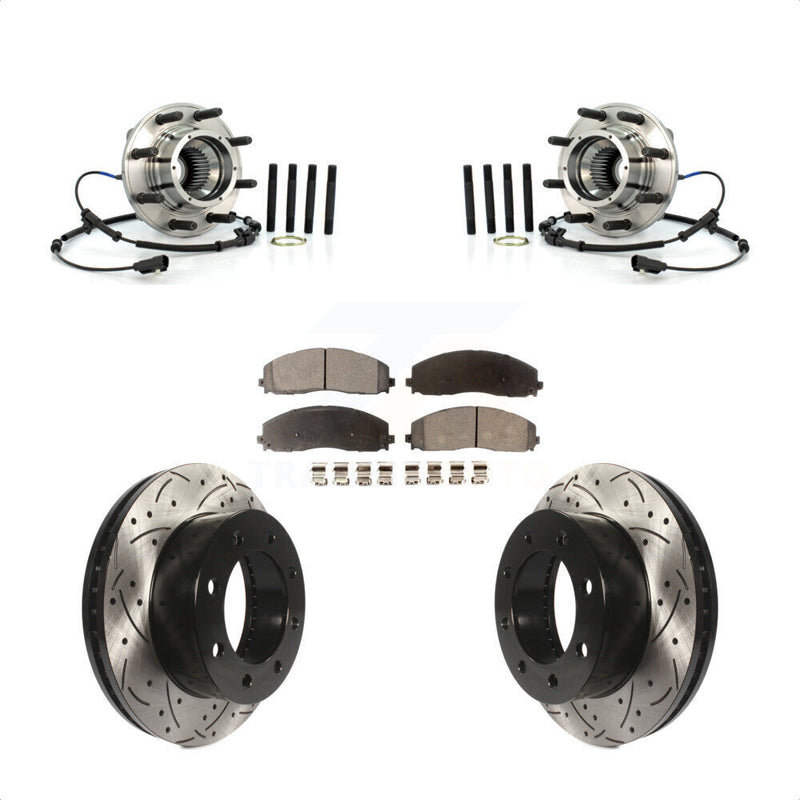 Transit Auto KBB-125758 Wheel Bearing and Hub Assembly for 2013 Ford F-250 Super Duty - Front product image