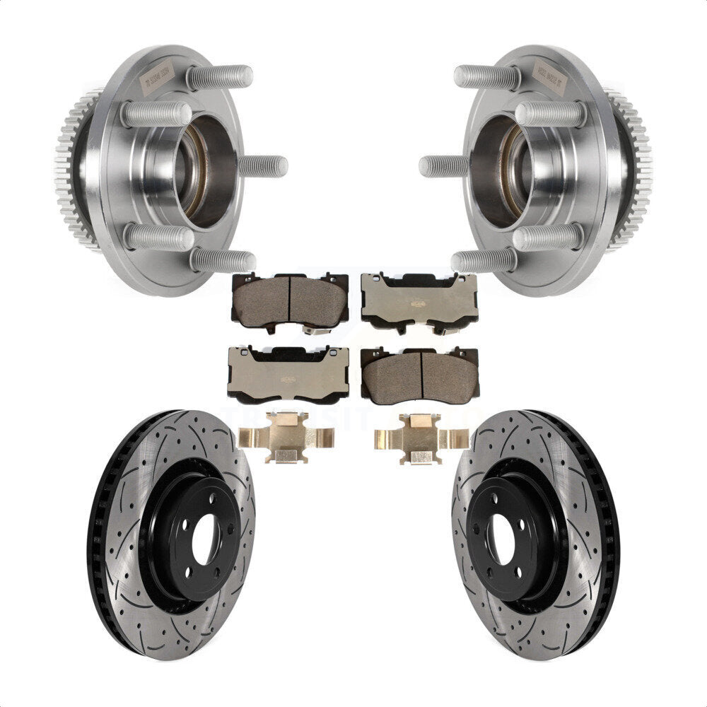 Transit Auto KBB-125760 Wheel Bearing and Hub Assembly for 2015-2019 Ford Mustang - Front product image