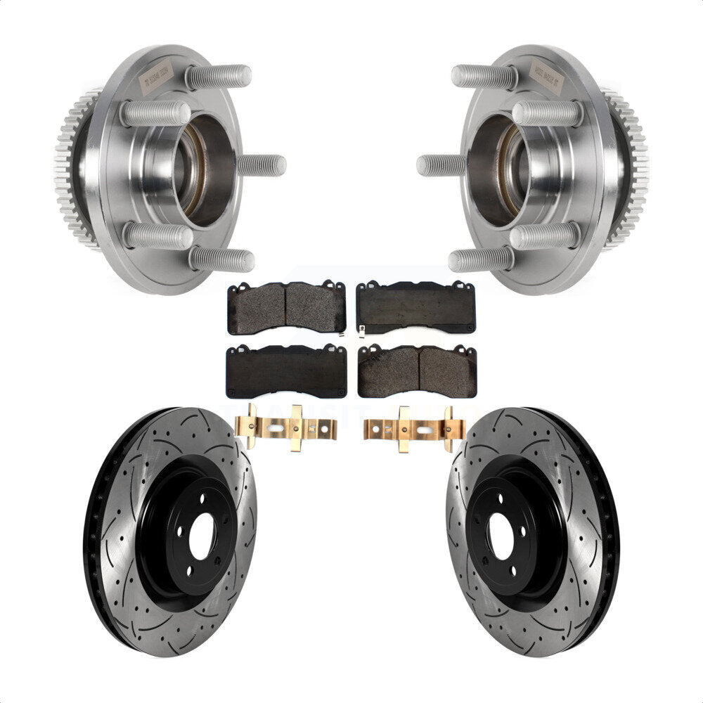 Transit Auto KBB-125761 Wheel Bearing and Hub Assembly for 2015-2018 Ford Mustang - Front product image