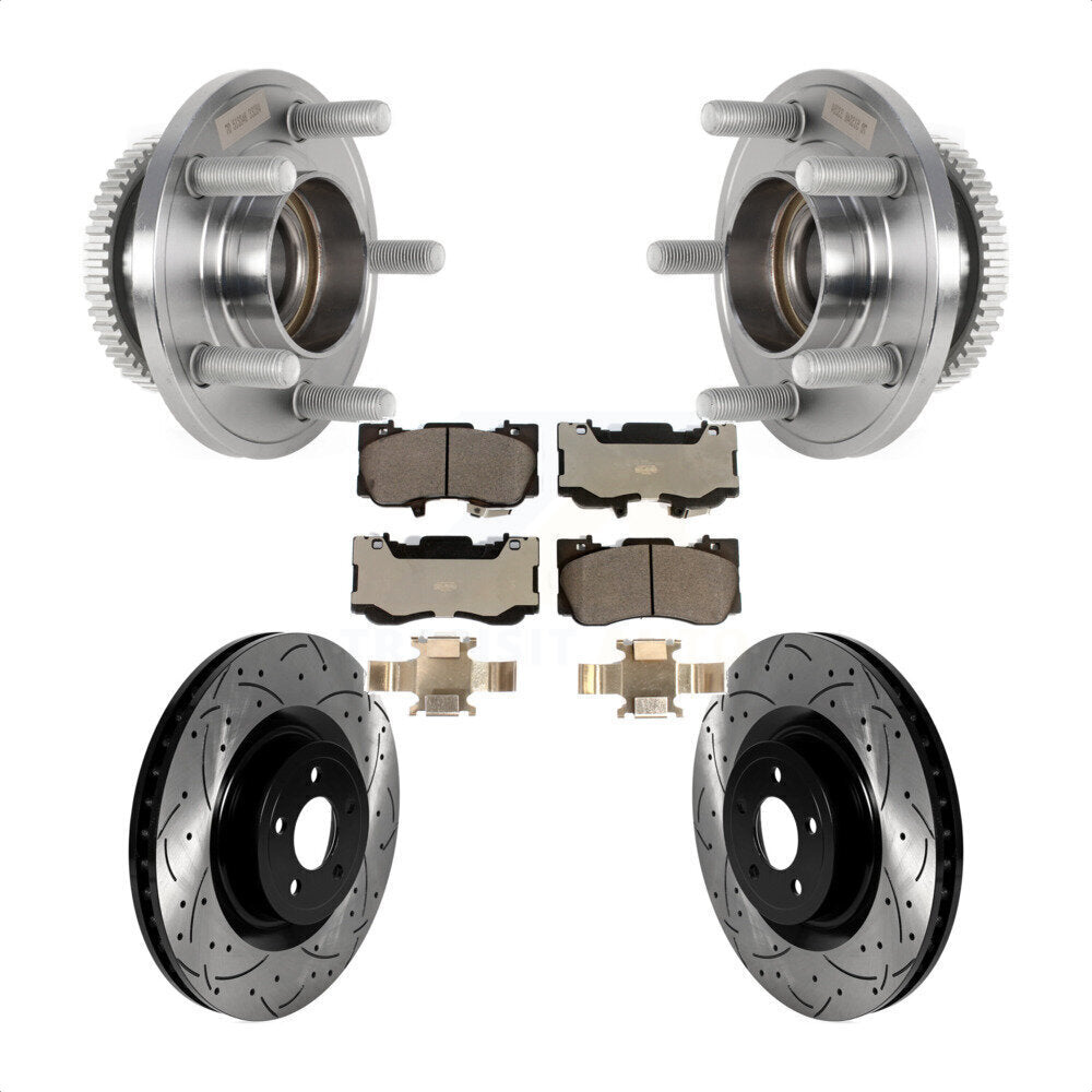 Transit Auto KBB-125764 Wheel Bearing and Hub Assembly for 2020 Ford Mustang - Front product image