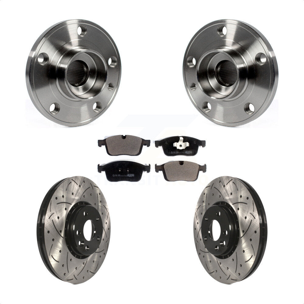 Transit Auto KBB-125770 Wheel Bearing and Hub Assembly for 2017 Volvo XC60 - Front product image