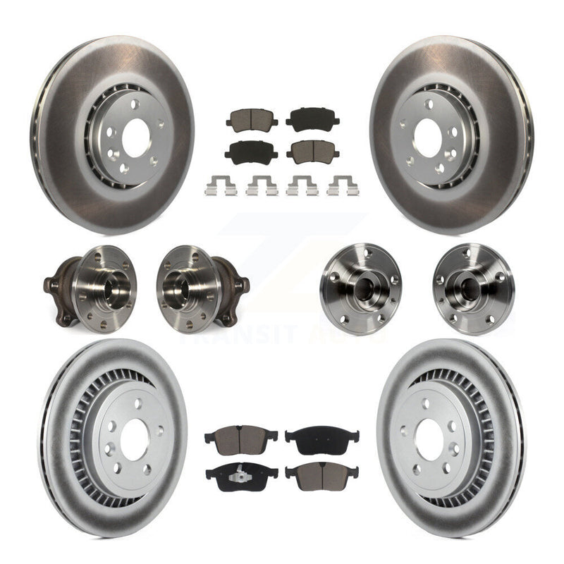 Transit Auto KBB-125780 Wheel Bearing and Hub Assembly for 2017 Volvo XC60 - Front and Rear product image