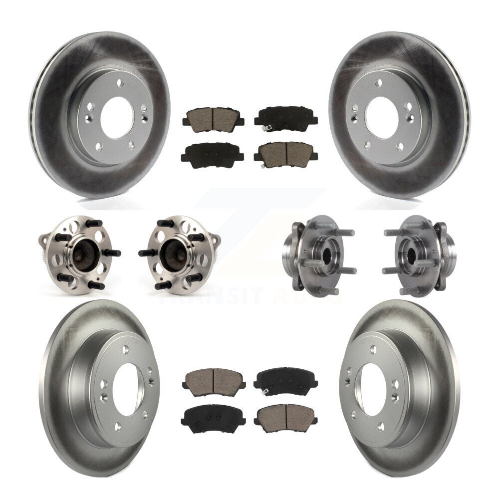 Transit Auto KBB-125790 Wheel Bearing and Hub Assembly for 2017 Hyundai Elantra GT - Front and Rear product image