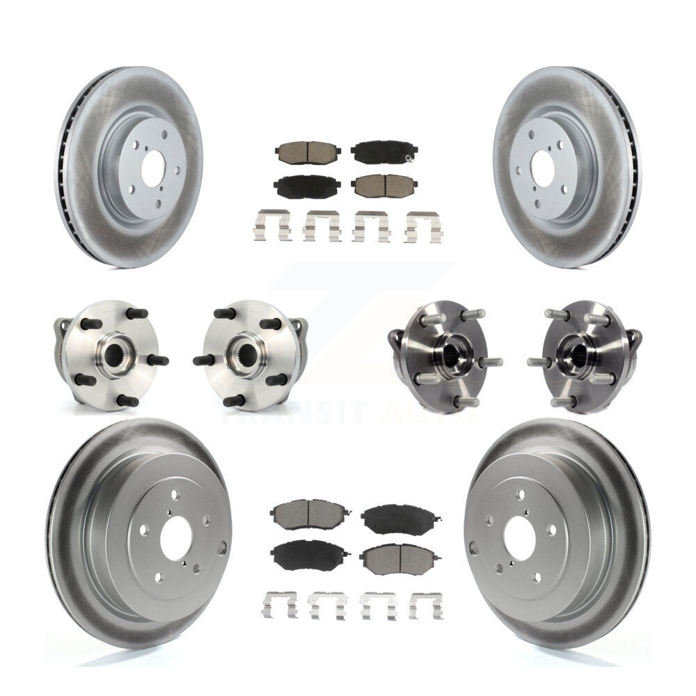 Transit Auto KBB-125796 Wheel Bearing and Hub Assembly for 2006-2007 Subaru B9 Tribeca - Front and Rear product image