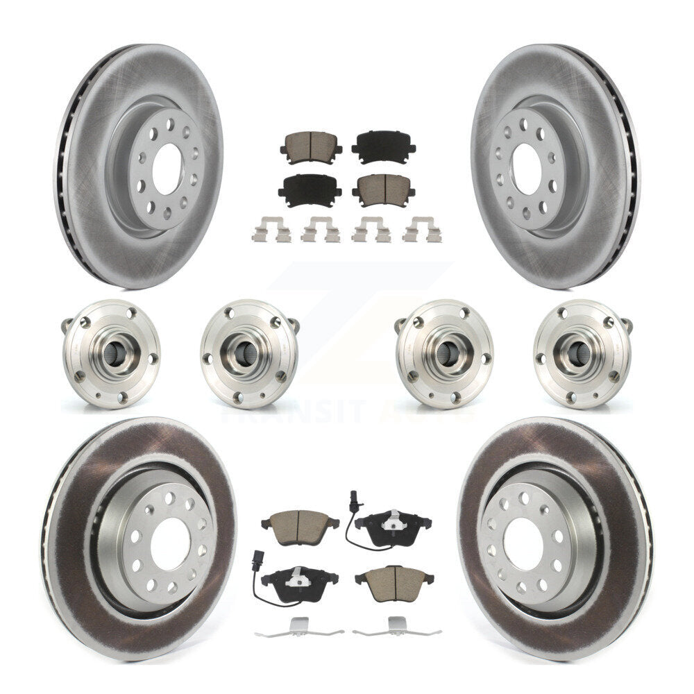 Transit Auto KBB-125801 Wheel Bearing and Hub Assembly for 2009-2012 Volkswagen CC - Front and Rear product image