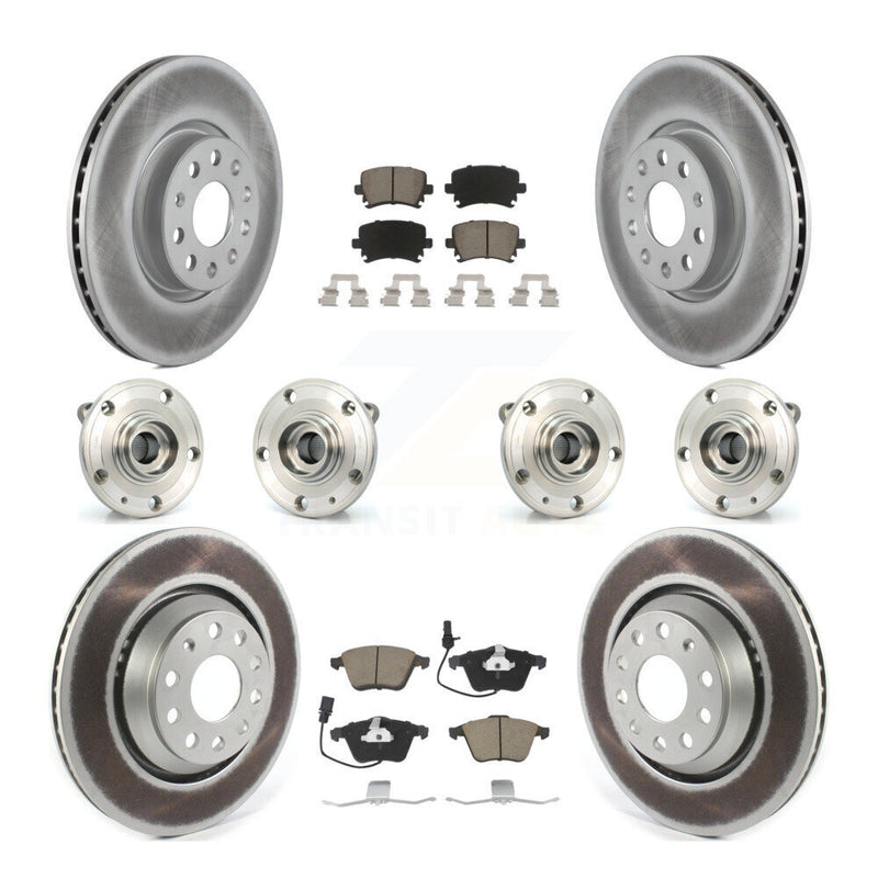 Transit Auto KBB-125801 Wheel Bearing and Hub Assembly for 2009-2012 Volkswagen CC - Front and Rear product image