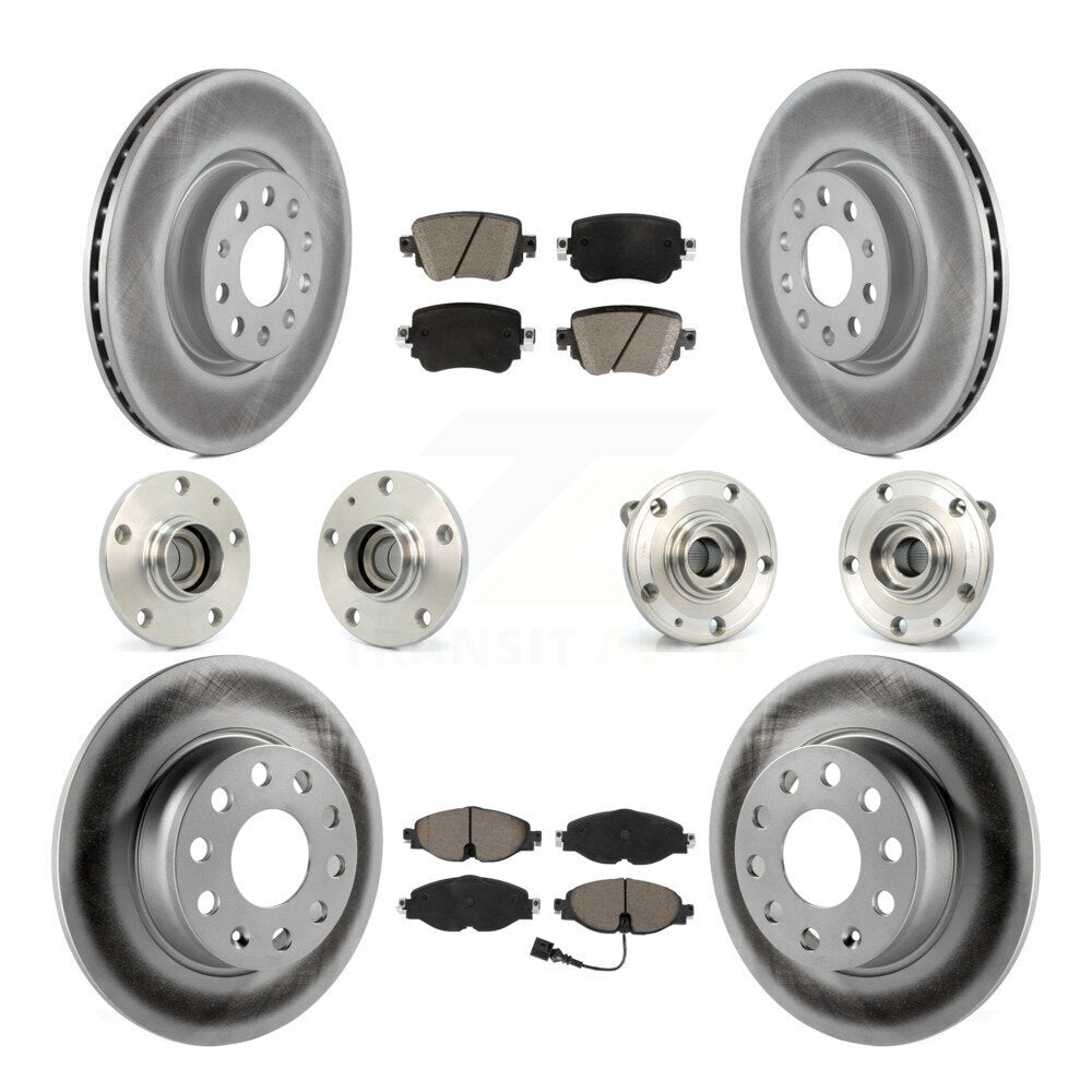 Transit Auto KBB-125802 Wheel Bearing and Hub Assembly for 2021-2022 Volkswagen Passat - Front and Rear product image