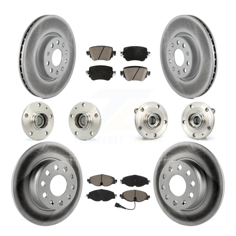 Transit Auto KBB-125802 Wheel Bearing and Hub Assembly for 2021-2022 Volkswagen Passat - Front and Rear product image