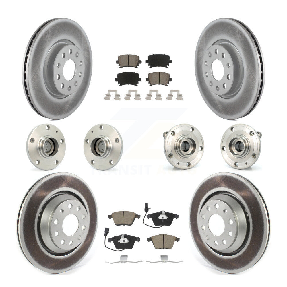 Transit Auto KBB-125803 Wheel Bearing and Hub Assembly for 2009-2010 Volkswagen CC - Front and Rear product image