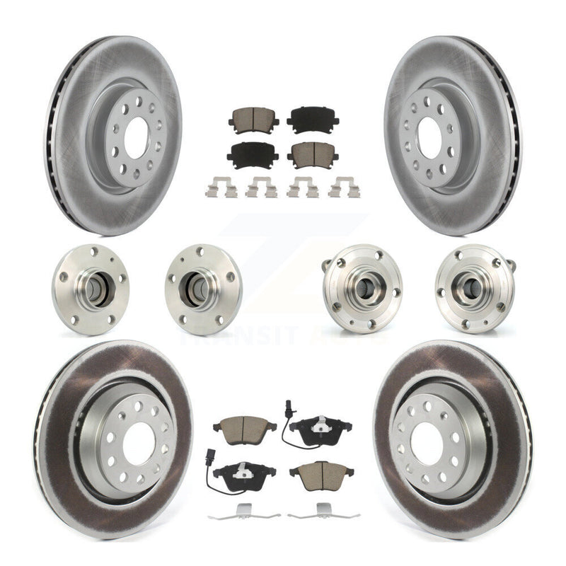 Transit Auto KBB-125803 Wheel Bearing and Hub Assembly for 2009-2010 Volkswagen CC - Front and Rear product image