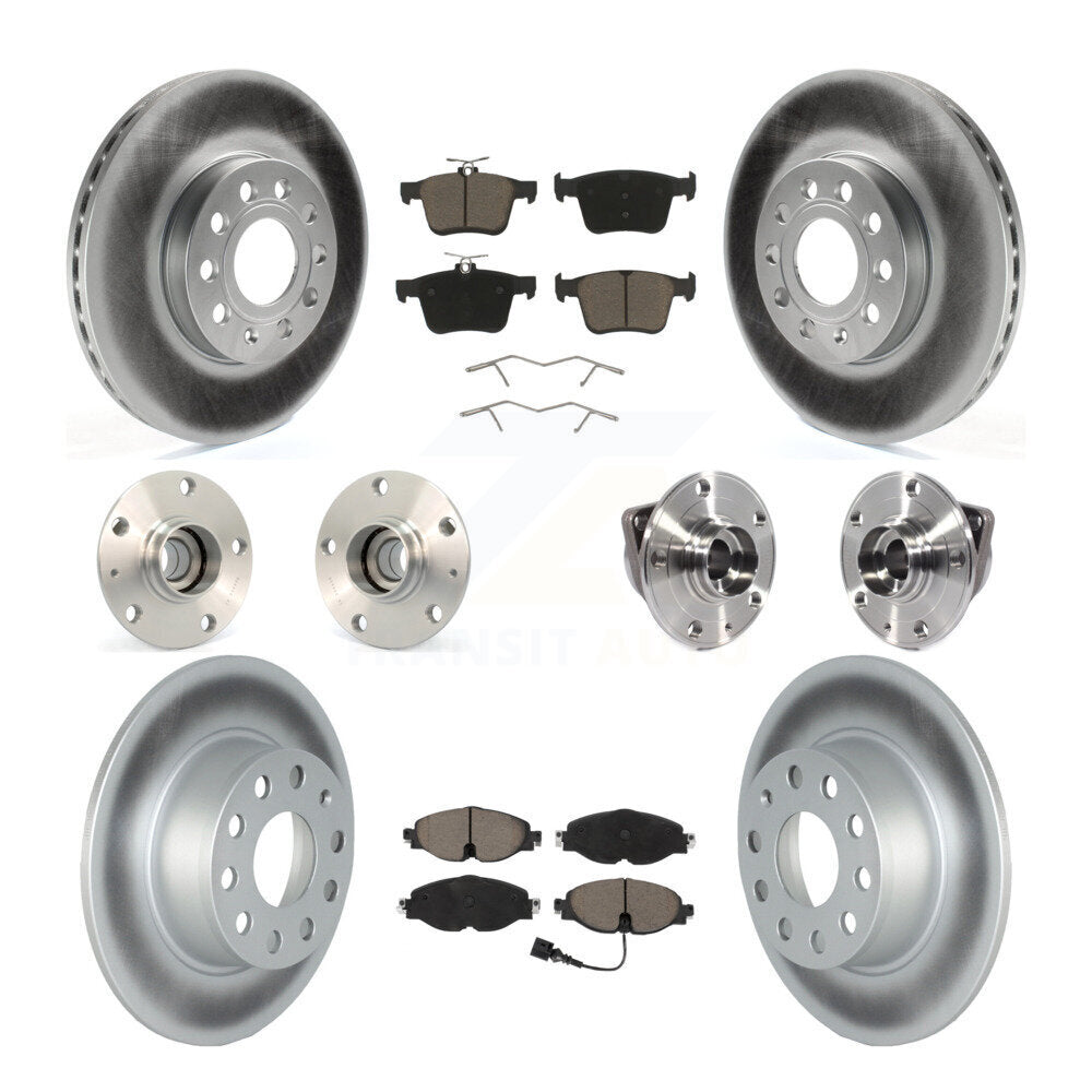 Transit Auto KBB-125814 Wheel Bearing and Hub Assembly for 2019-2021 Volkswagen Jetta - Front and Rear product image