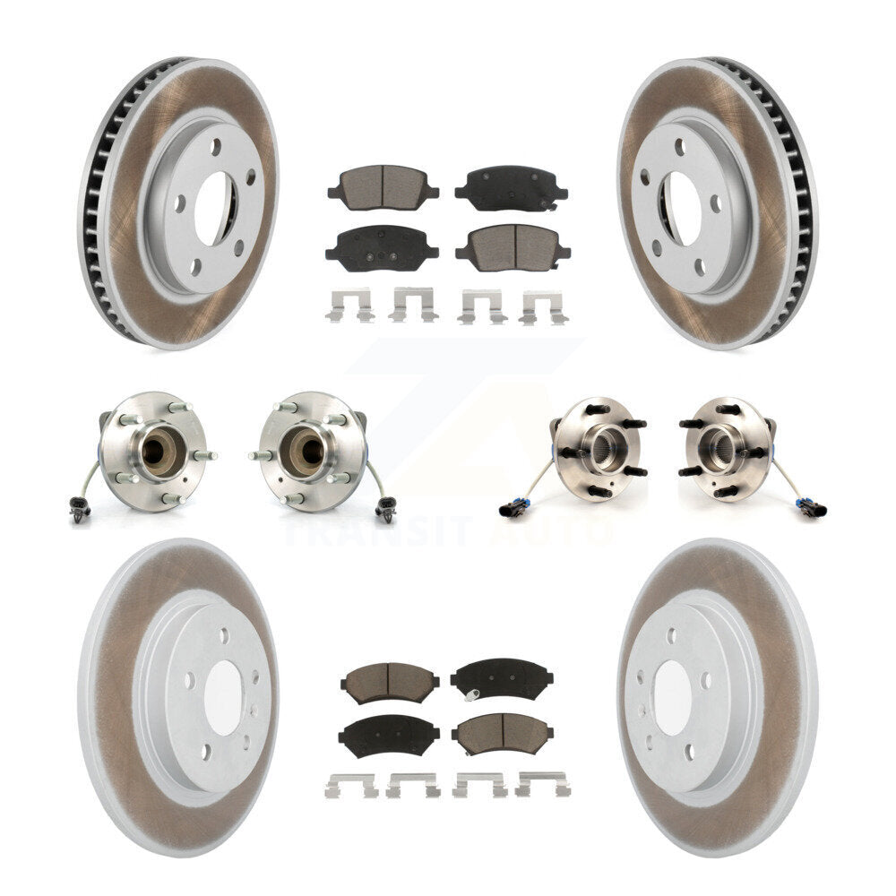 Transit Auto KBB-125816 Wheel Bearing and Hub Assembly for 2005 Pontiac Montana - Front and Rear product image