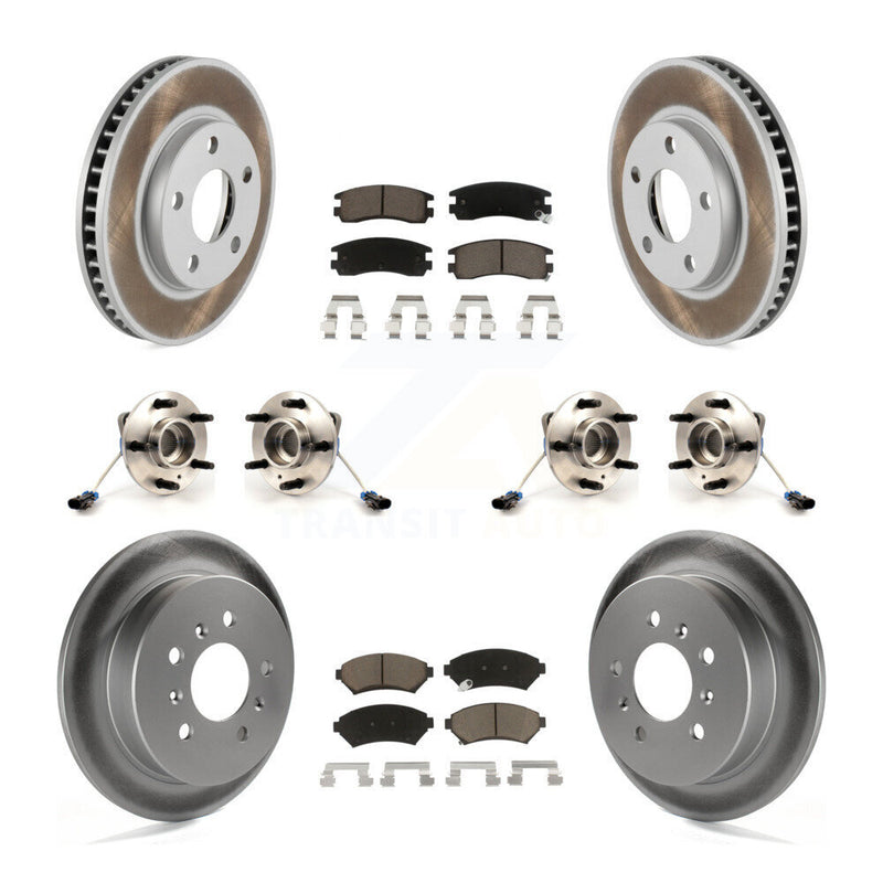 Transit Auto KBB-125817 Wheel Bearing and Hub Assembly for 2001 Pontiac Montana - Front and Rear product image