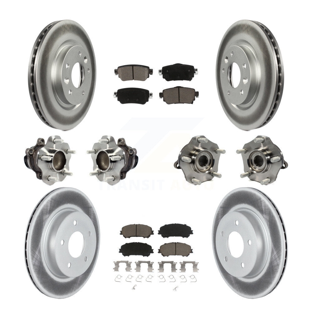 Transit Auto KBB-125828 Wheel Bearing and Hub Assembly for 2019-2022 Nissan Rogue, Nissan Rogue Sport, Nissan Qashqai - Front and Rear product image