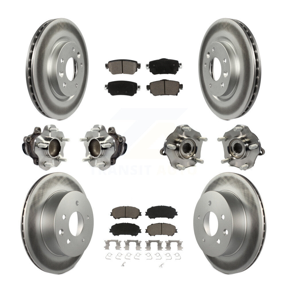 Transit Auto KBB-125830 Wheel Bearing and Hub Assembly for 2019 Nissan Rogue Sport - Front and Rear product image