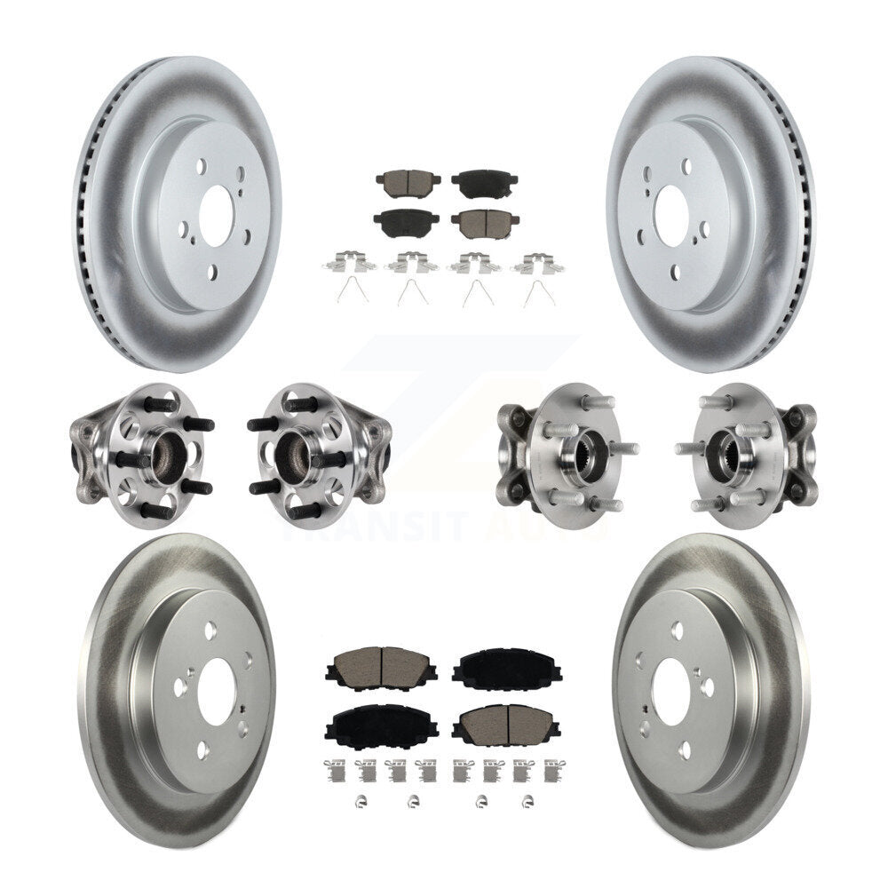 Transit Auto KBB-125838 Wheel Bearing and Hub Assembly for 2020-2022 Toyota Prius Prime - Front and Rear product image