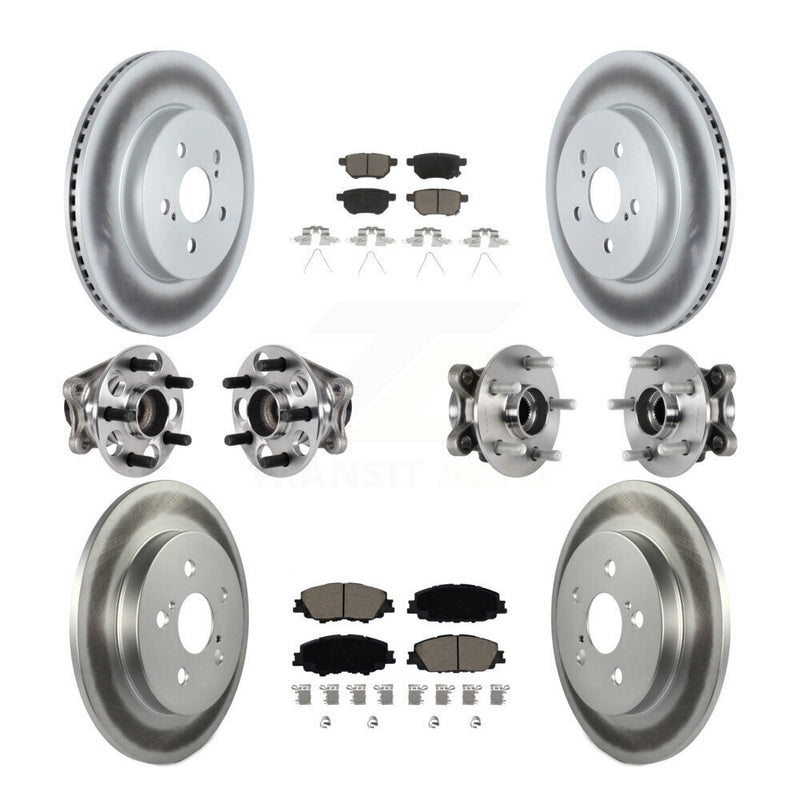 Transit Auto KBB-125838 Wheel Bearing and Hub Assembly for 2020-2022 Toyota Prius Prime - Front and Rear product image