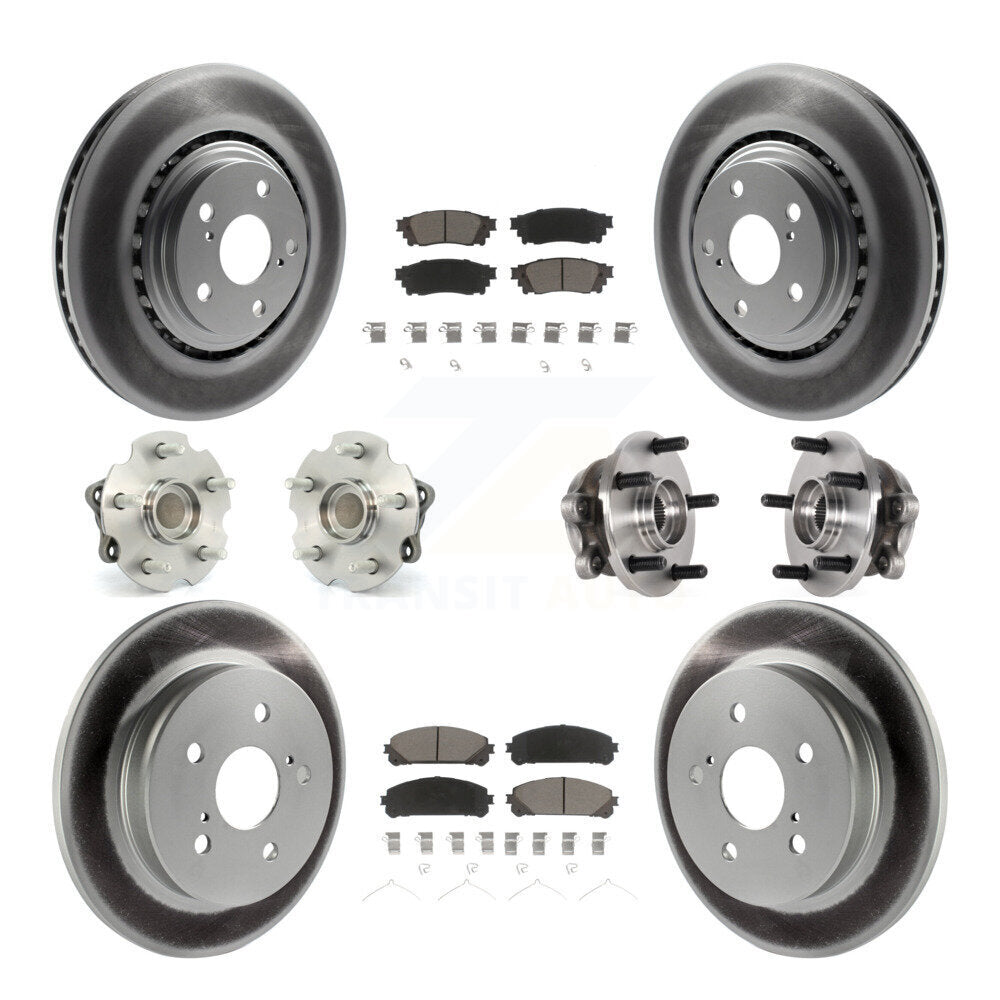 Transit Auto KBB-125841 Wheel Bearing and Hub Assembly for 2015-2021 Lexus NX300, Lexus NX200t, Lexus NX300h - Front and Rear product image