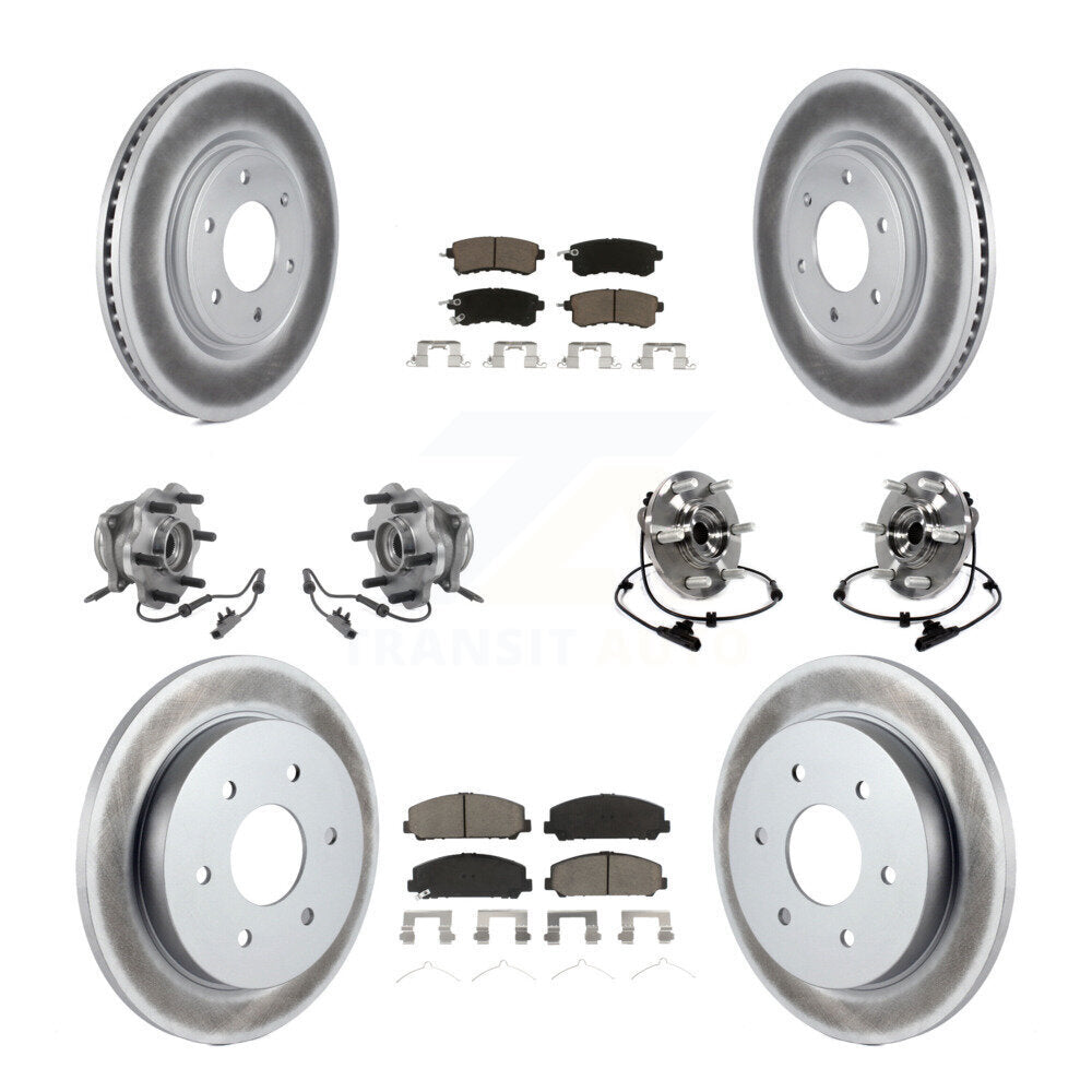 Transit Auto KBB-125843 Wheel Bearing and Hub Assembly for 2017-2019 Nissan Armada - Front and Rear product image
