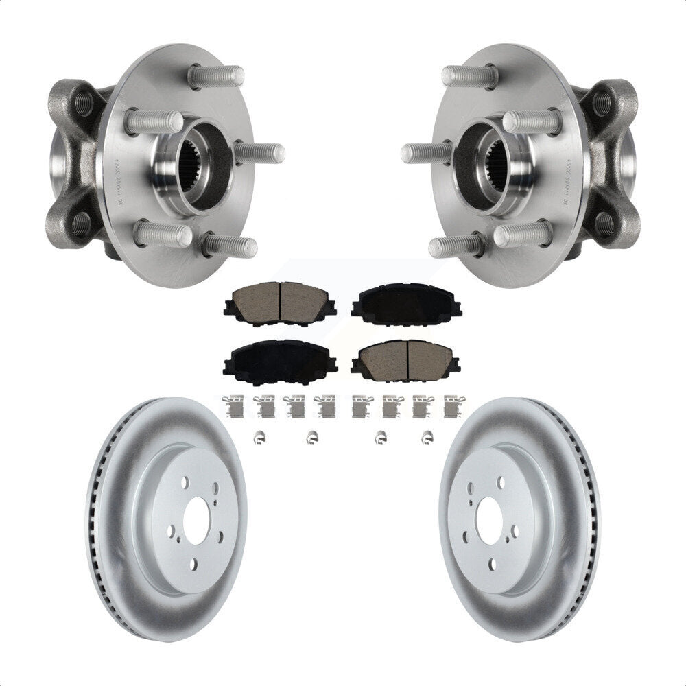 Transit Auto KBB-125861 Wheel Bearing and Hub Assembly for 2019-2024 Toyota Corolla, Toyota Prius Prime - Front product image