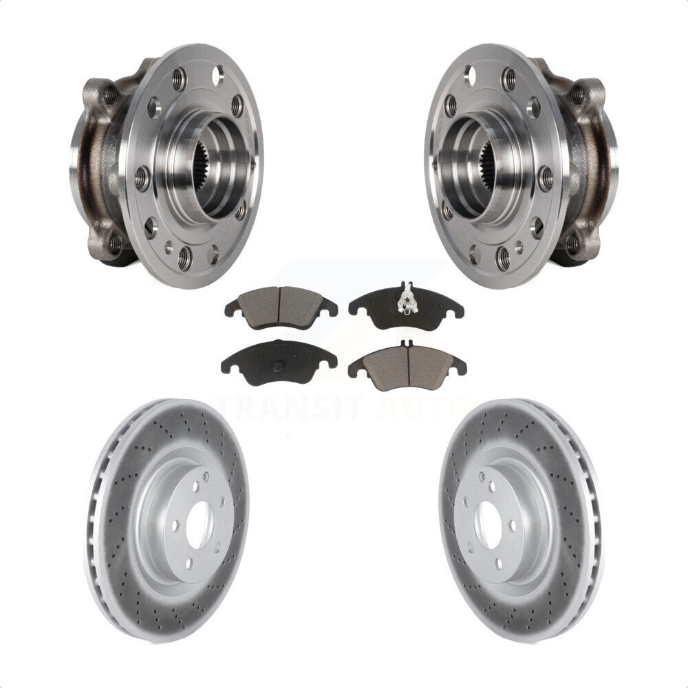 Transit Auto KBB-125865 Wheel Bearing and Hub Assembly for 2017 Mercedes-Benz E400 - Front product image