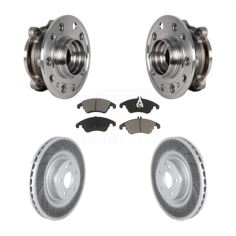 Transit Auto KBB-125865 Wheel Bearing and Hub Assembly for 2017 Mercedes-Benz E400 - Front product image