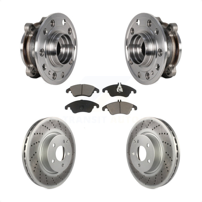Transit Auto KBB-125867 Wheel Bearing and Hub Assembly for 2017 Mercedes-Benz E400 - Front product image