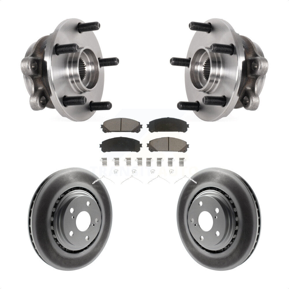 Transit Auto KBB-125870 Wheel Bearing and Hub Assembly for 2015-2021 Lexus NX300h, Lexus NX300, Lexus NX200t - Front product image