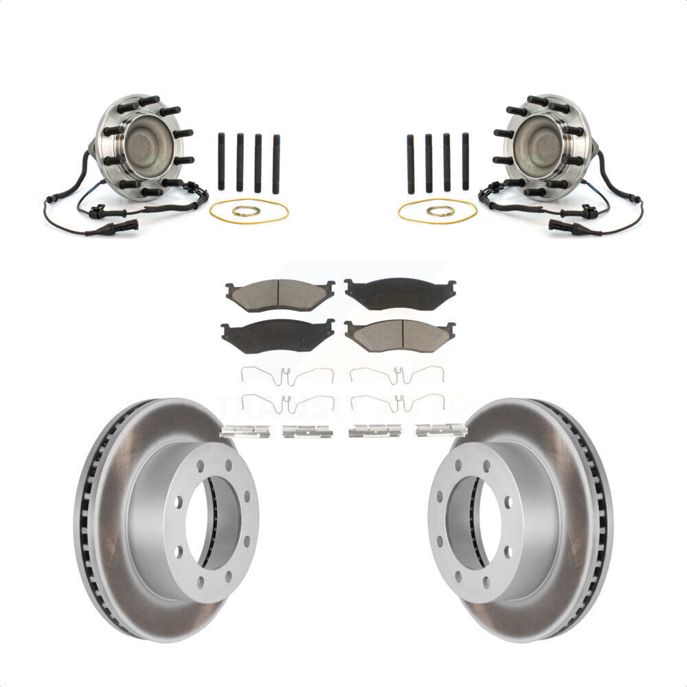 Transit Auto KBB-125874 Wheel Bearing and Hub Assembly for 2005-2009 Ford F-450 Super Duty - Front product image
