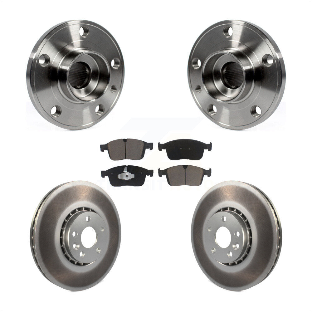 Transit Auto KBB-125879 Wheel Bearing and Hub Assembly for 2017 Volvo XC60 - Front product image
