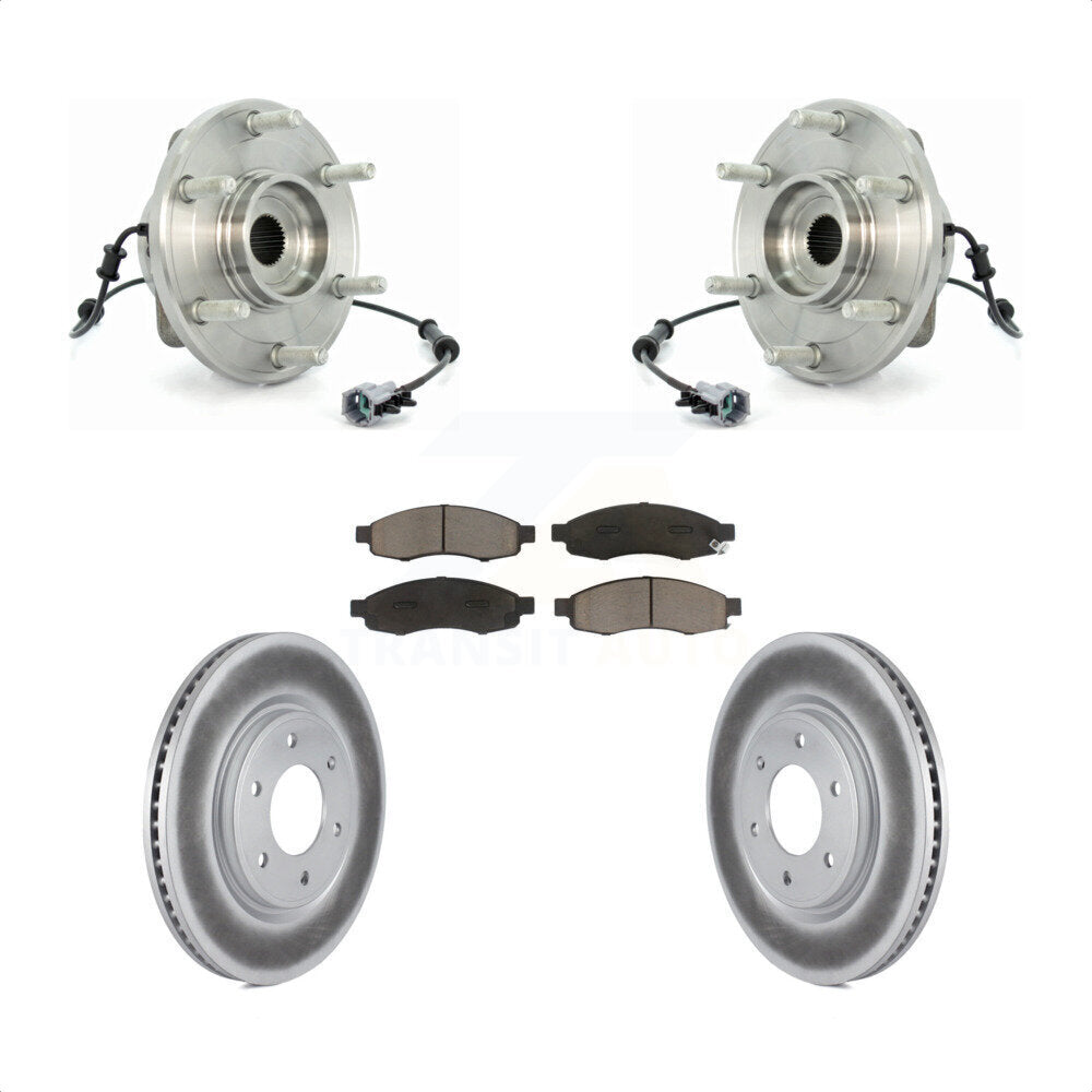 Transit Auto KBB-125882 Wheel Bearing and Hub Assembly for 2007 Nissan TITAN - Front product image