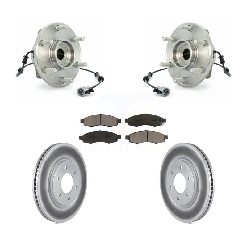 Transit Auto KBB-125882 Wheel Bearing and Hub Assembly for 2007 Nissan TITAN - Front product image